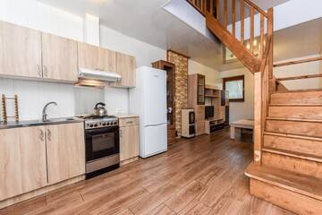 Фото номера Апартаменты с 2 спальнями Дома для отпуска Vacation Home Mezsargi г. Папе 6