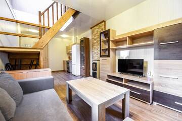 Фото номера Апартаменты с 2 спальнями Дома для отпуска Vacation Home Mezsargi г. Папе 4